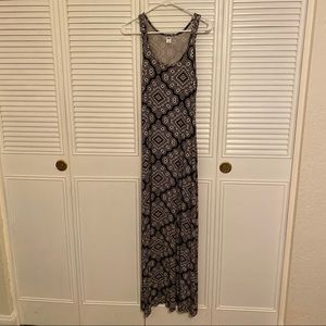 Patterned Maxi Dress